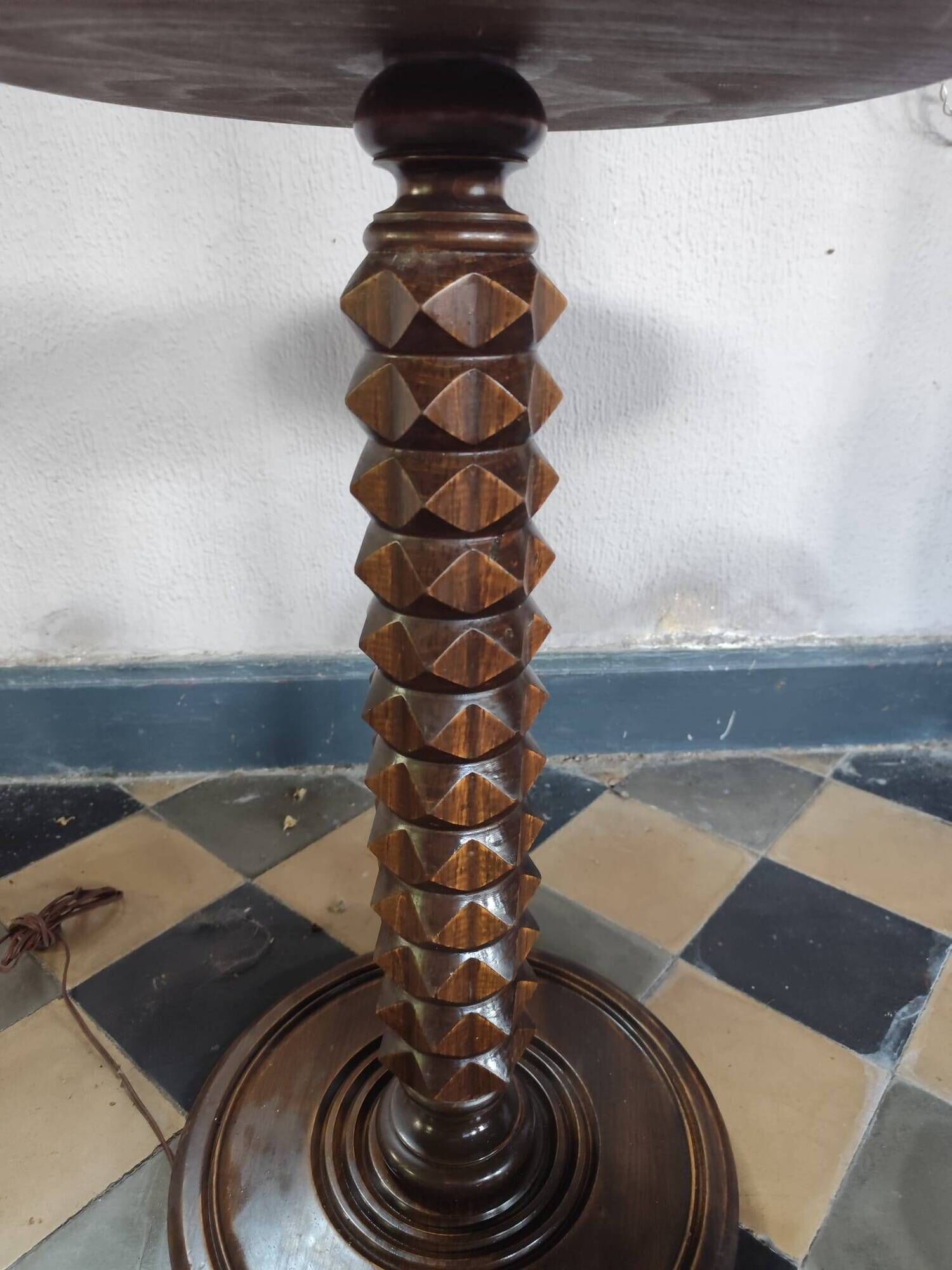 Street lamp in the style of Charles Dudouyt 1940