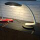 Boomerang model desk lamp by '70s fase