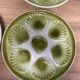 Set of 6 oyster plates in Earthenware Mill of Wolves