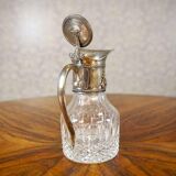 English Pitcher with Silver-Plated Handle, 1920s