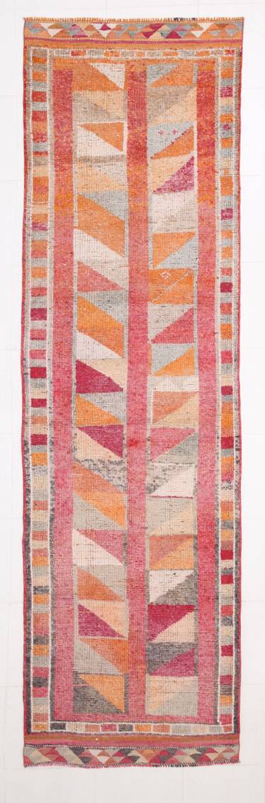 3x12 Vintage Runner Rug, 100x356Cm