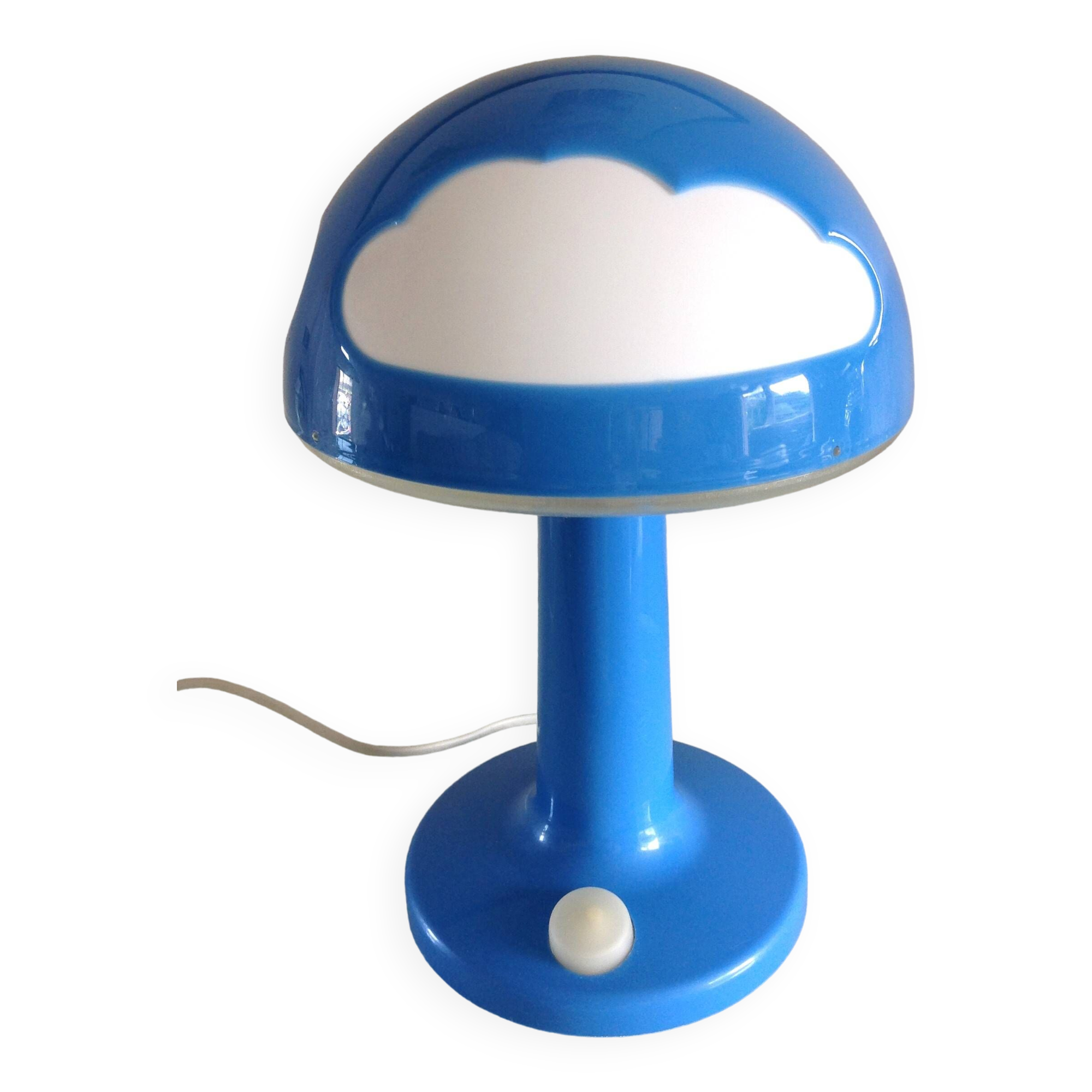 Blue Skojig cloud lamp by Ikea / vintage 80s-90s