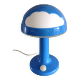 Lampe nuage Skojig bleue par Ikea / vintage années 80-90