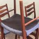 6 Scandinavian chairs in rosewood