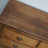 Antique French Light Oak Apothecary / Filing Cabinet, 1920/30s