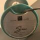 English green lamp Miss Sissi de Flos, design Philippe Starck