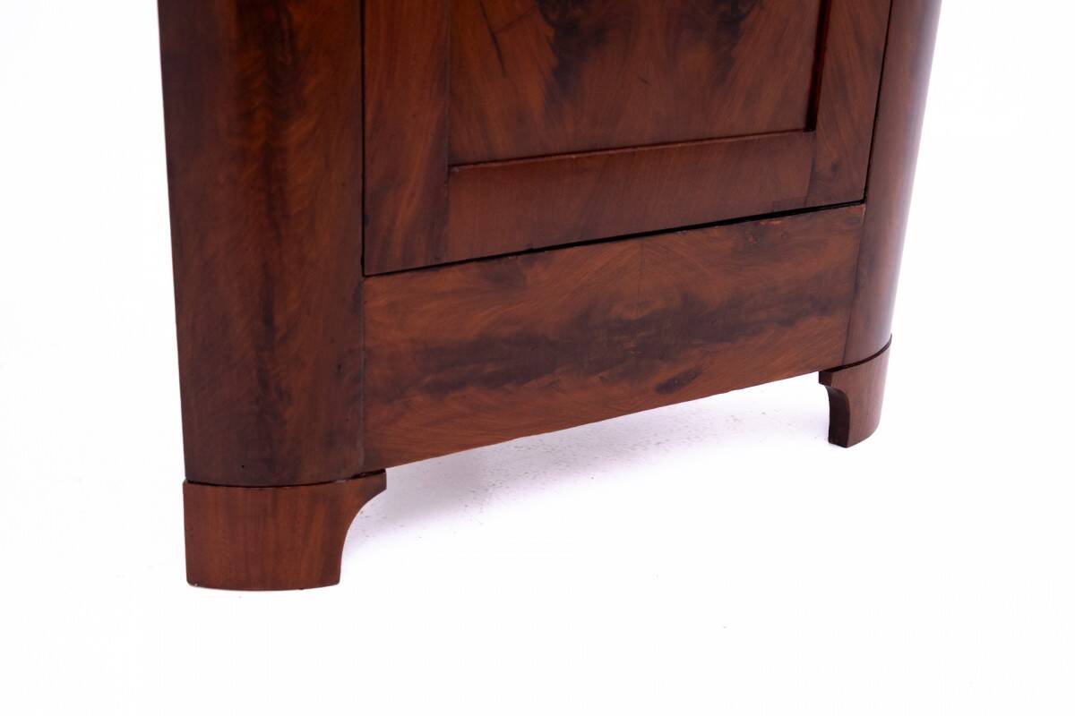 Antique corner chest of drawers, Northern Europe, circa 1880