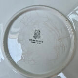 Gien cake dish "Rose-Marie" – hand-decorated earthenware