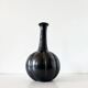 Vase céramique émail noir 1950