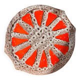 Vintage ceramic plate Vallauris style