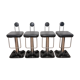 Set de 4 tabourets de bar vintage "Birillo" par Joe Colombo pour Zanotta