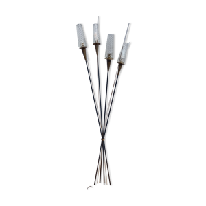 Lampadaire vintage roseaux - lunel