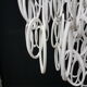 Suspension with tassel pendants