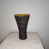 Ceramic diabolo vase 50s