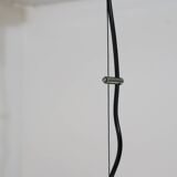 1970s Murano glass "Giglio" double dome pendant lamp by LAMPERTI