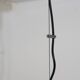 1970s Murano glass "Giglio" double dome pendant lamp by LAMPERTI