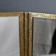 Rare miroir triptyque en bronze – 1900