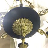 Empire chandelier with 6 lights