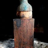 Religious sculpture, saint from the 17th century.