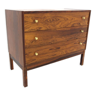 Scandinavian rosewood chest of drawers Sweden 1960