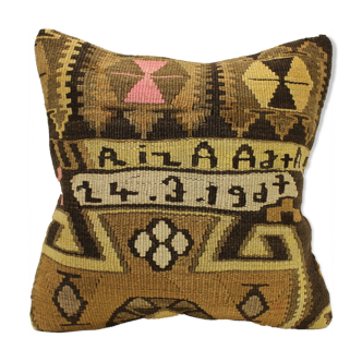 45x45 cm kilim cushion cover