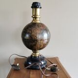 Vintage world-globe lamp foot