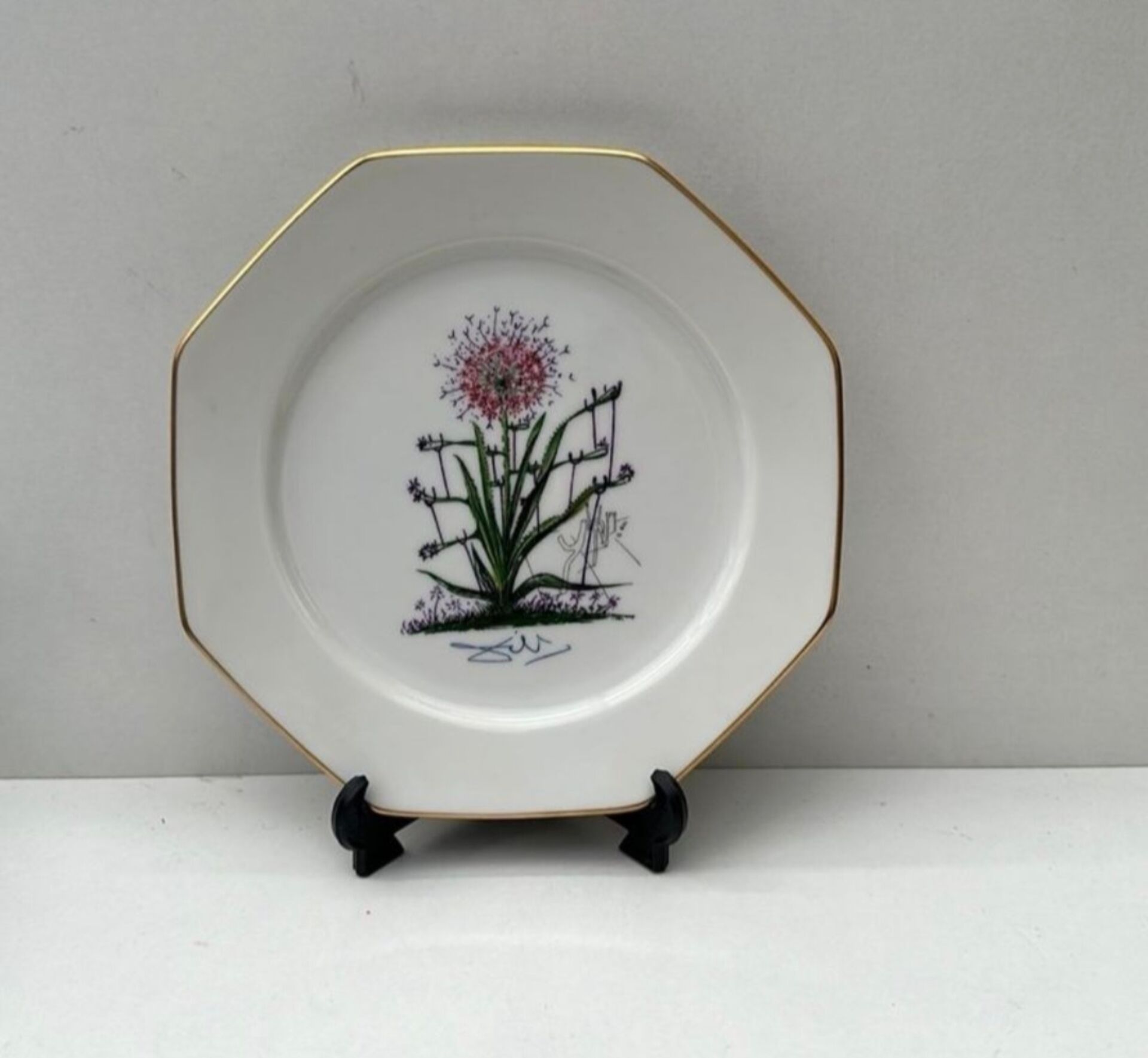 Royal Copenhagen Plate Salvador Dali Limited Edition Number 7