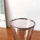 70s design purple glass vase