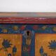 Antique folk art style chest with floral motifs (c.1920)