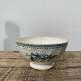 Old bowl Sarreguemines Digoin 400 Saint Amand in blue earthenware / vintage ceramic