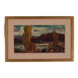 Au bord de la rivière par P.O. Zachrisson