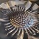 Silver-plated flower dish