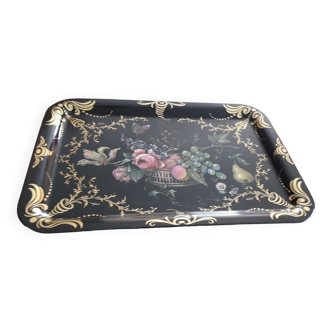 Old metal tray