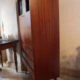 Scandinavian-style teak secretary