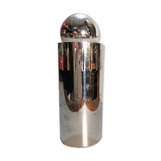 Lampe tube des années 70 chrome