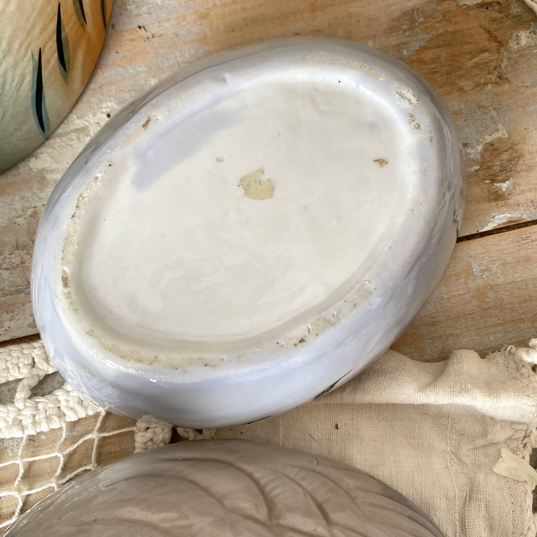 Ceramic partridge, zoomorphic terrines by Michet Caugant.
