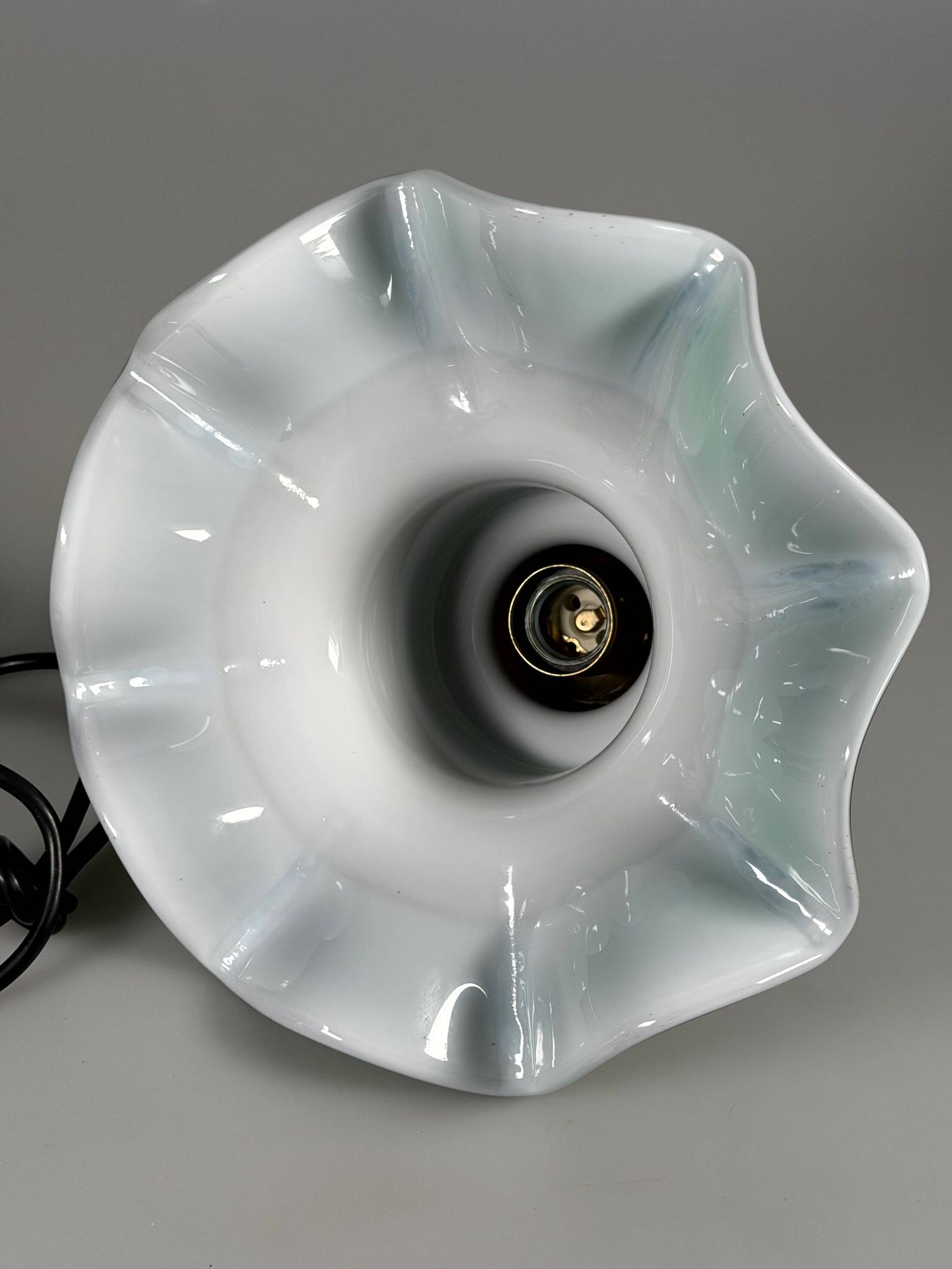 1960s 1970s Hanging Lamp from Peill & Putzler Germany Space Age Design