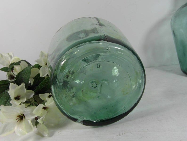 Dame jeanne viresa 2 litres, le verre vert aqua
