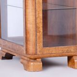 Restored ArtDeco Display Cabinet, Jindrich Halabala, UP Zavody, Czech, 1930s