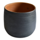 Ceramic cache pot or pocket emptying dish with a signature fish to identify.