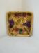Shallow dish - salad bowl Sarreguemines - fruit decoration Barbotine