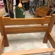 Maison Regain solid elm single trundle bed