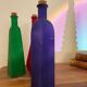 Multicolored bottles