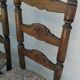 4 antique Provençal wooden chairs