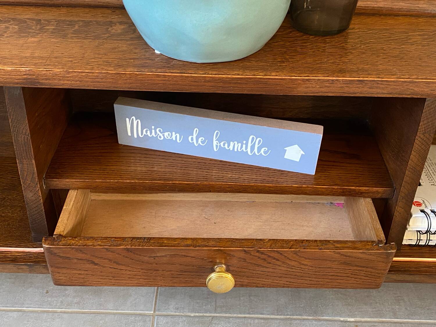 Vintage 50s sideboard (shallow)
