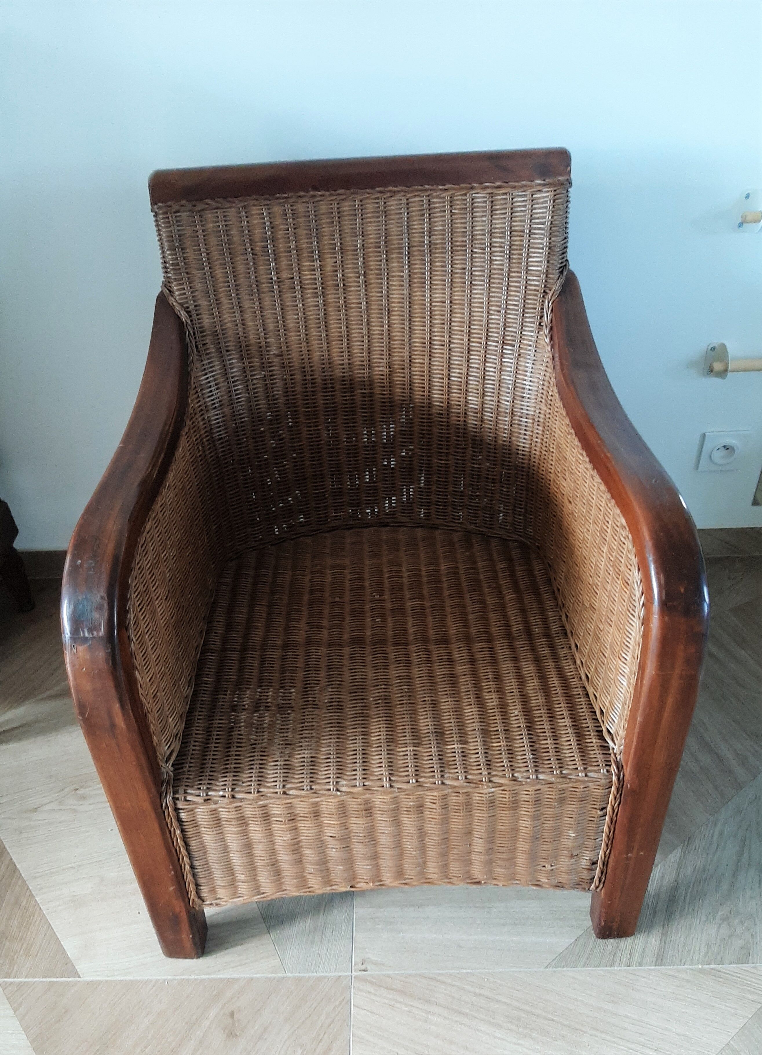 Fauteuil rotin