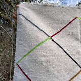 Tapis berbère losanges fluo