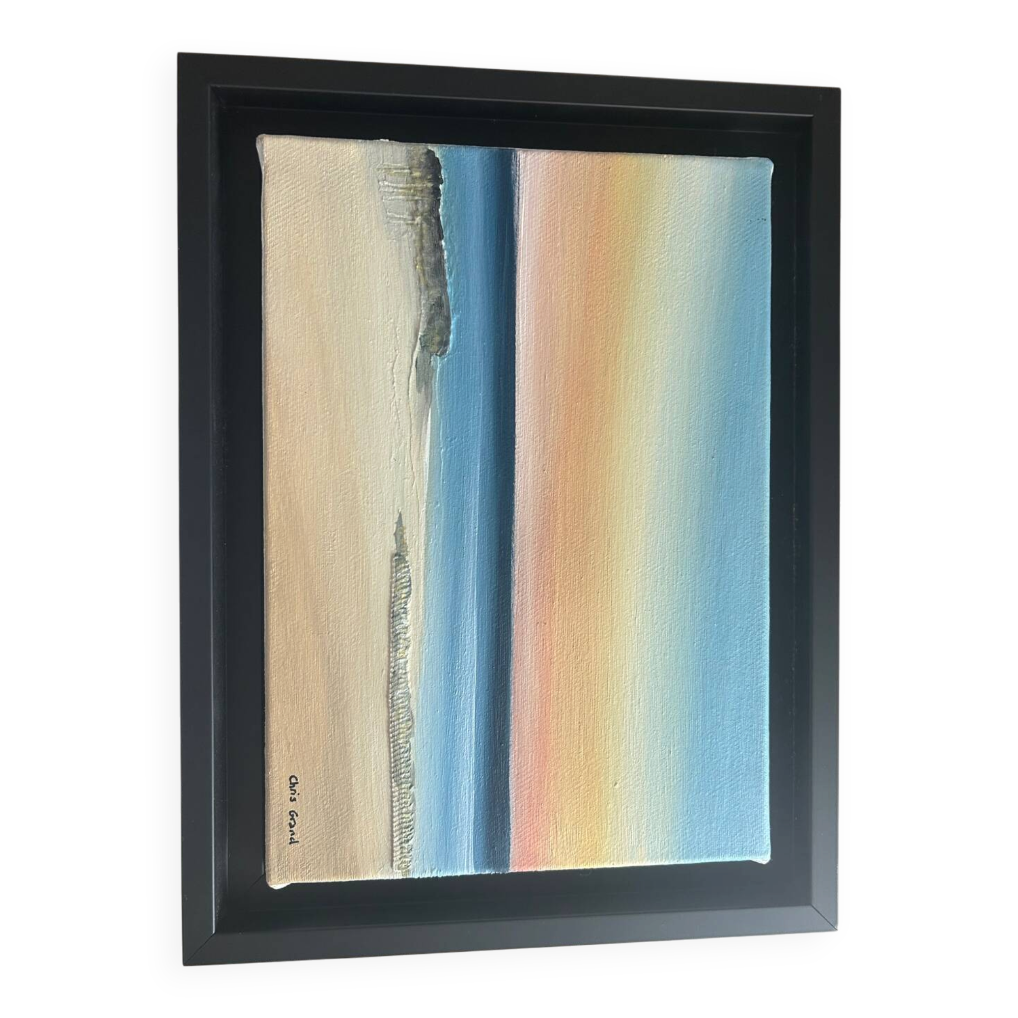 Painting inspiration sea Bassin d'Arcachon Sunset
