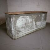 Antique shop counter