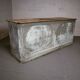 Antique shop counter